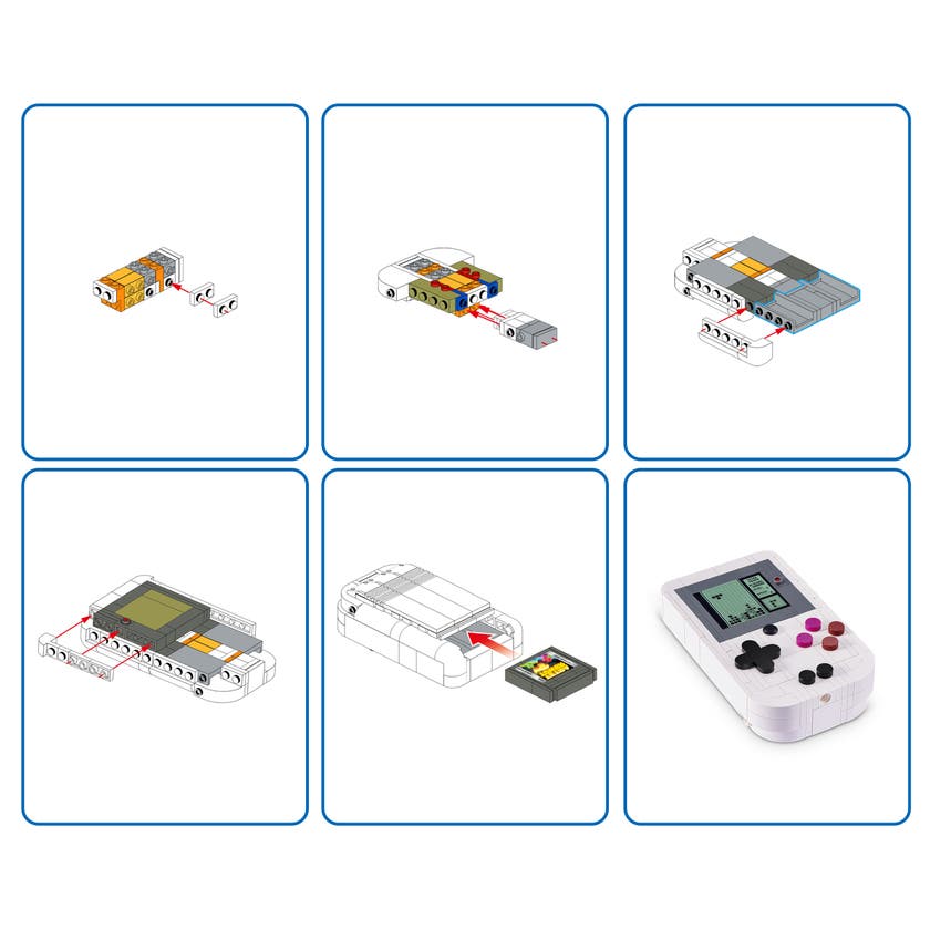 MAX Build More Premium Retro S2 Handheld Game Console by ZURU