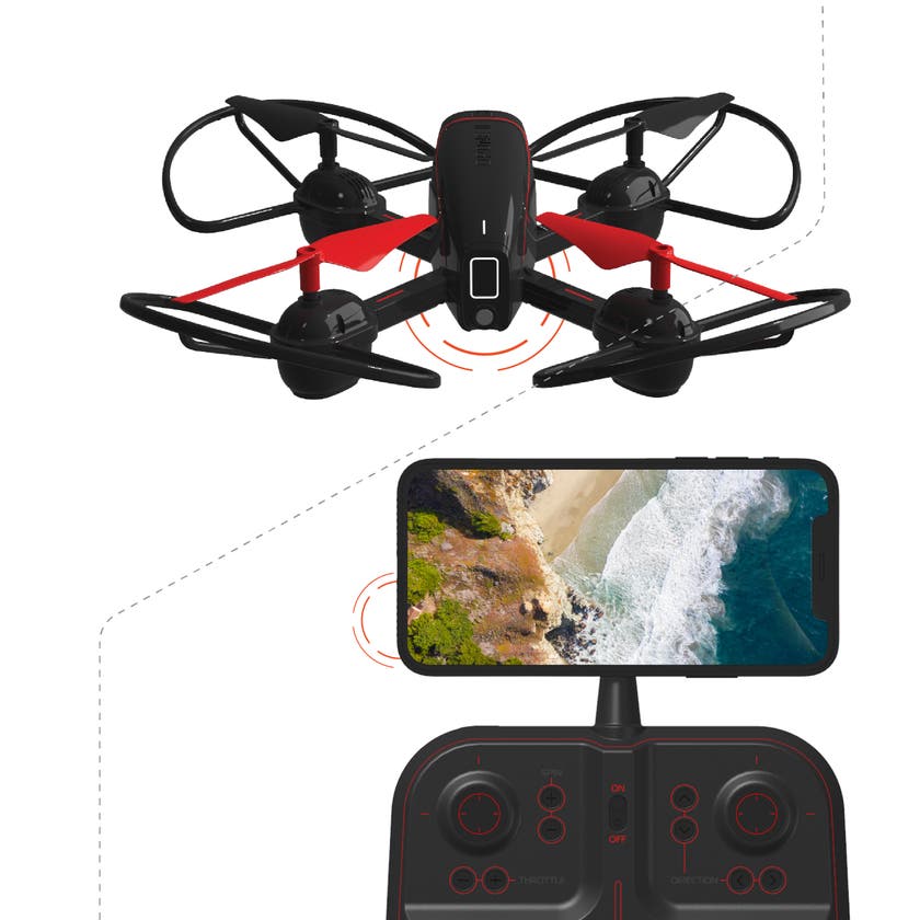 Sharper Image Mach 10, videodrone med kamera