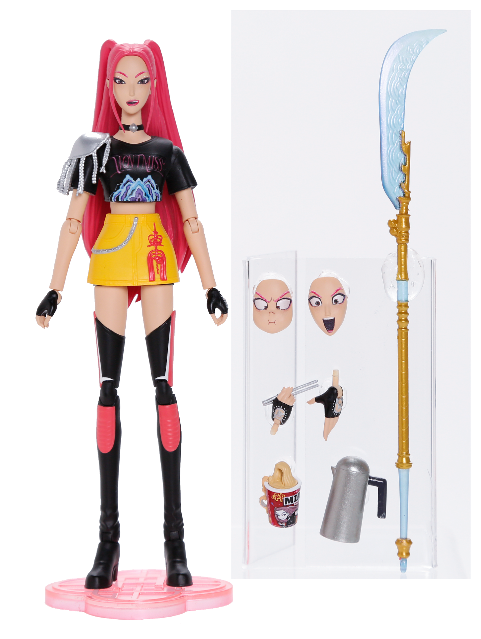 K-Pop Demon Hunters Mira 6-tommers actionfigur