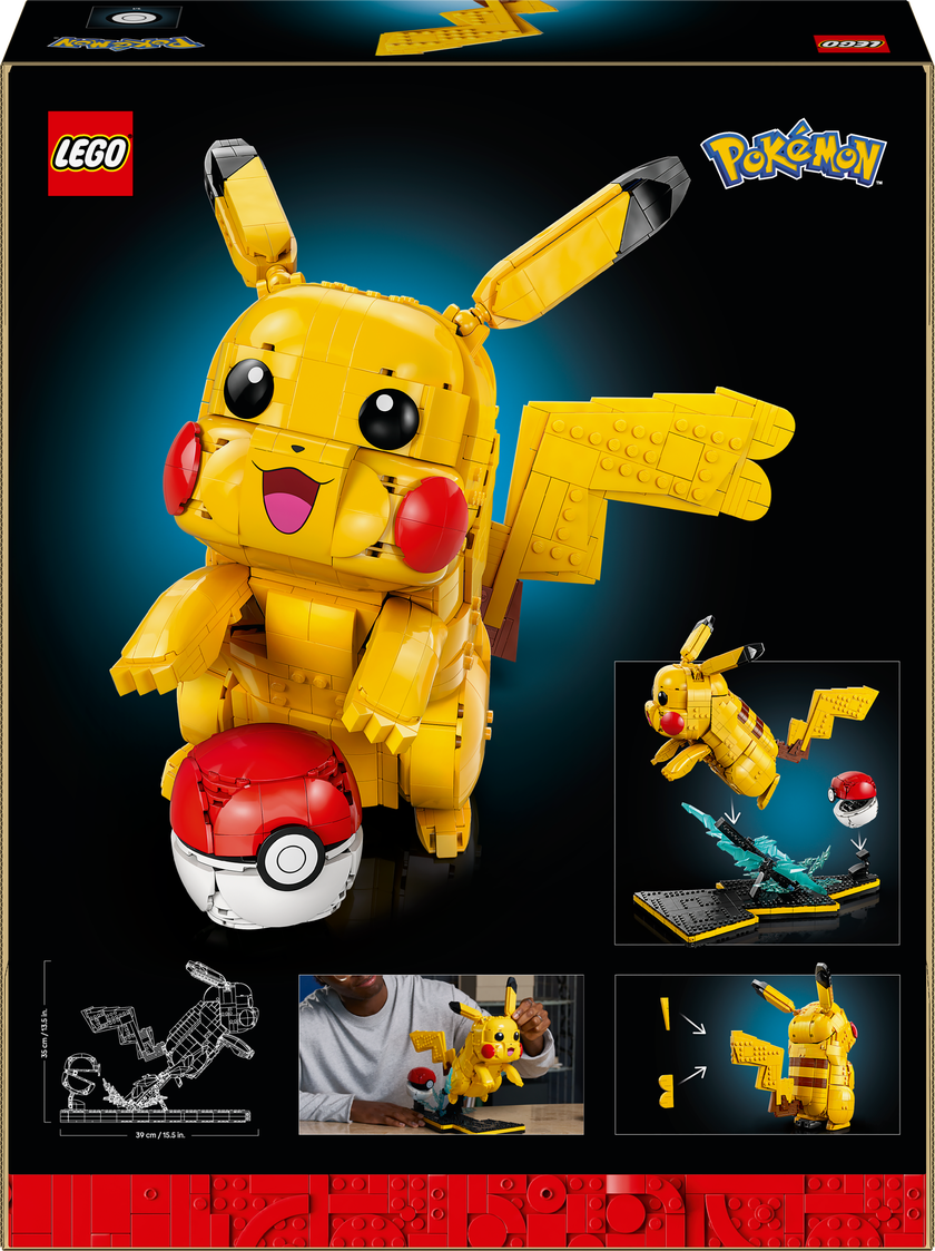 LEGO® Pokémon™ Pikachu og pokéball byggesett 72152