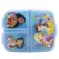 DISNEY PRINCESS, Matboks med flere rom, 18 x 13 cm