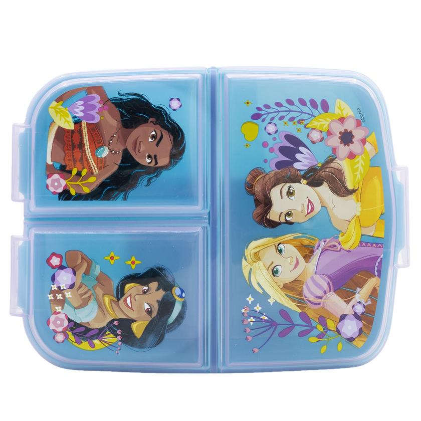 DISNEY PRINCESS, Matboks med flere rom, 18 x 13 cm