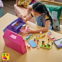 LEGO® Friends Kreativ koffert med dukkehus, byggesett 42697