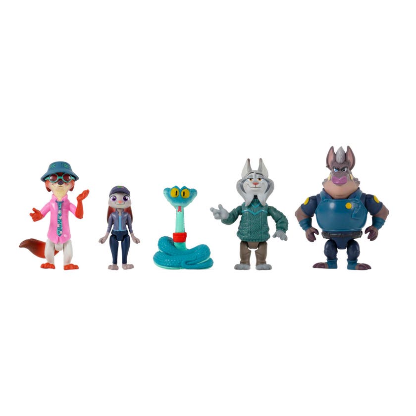 Zootropolis Figure 5 Pack 9,5 Cm