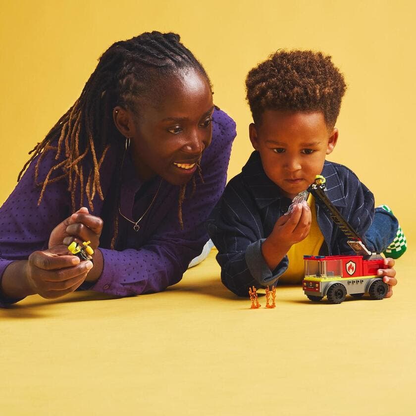 LEGO City Brannvesen 60463, Brannbil med stige