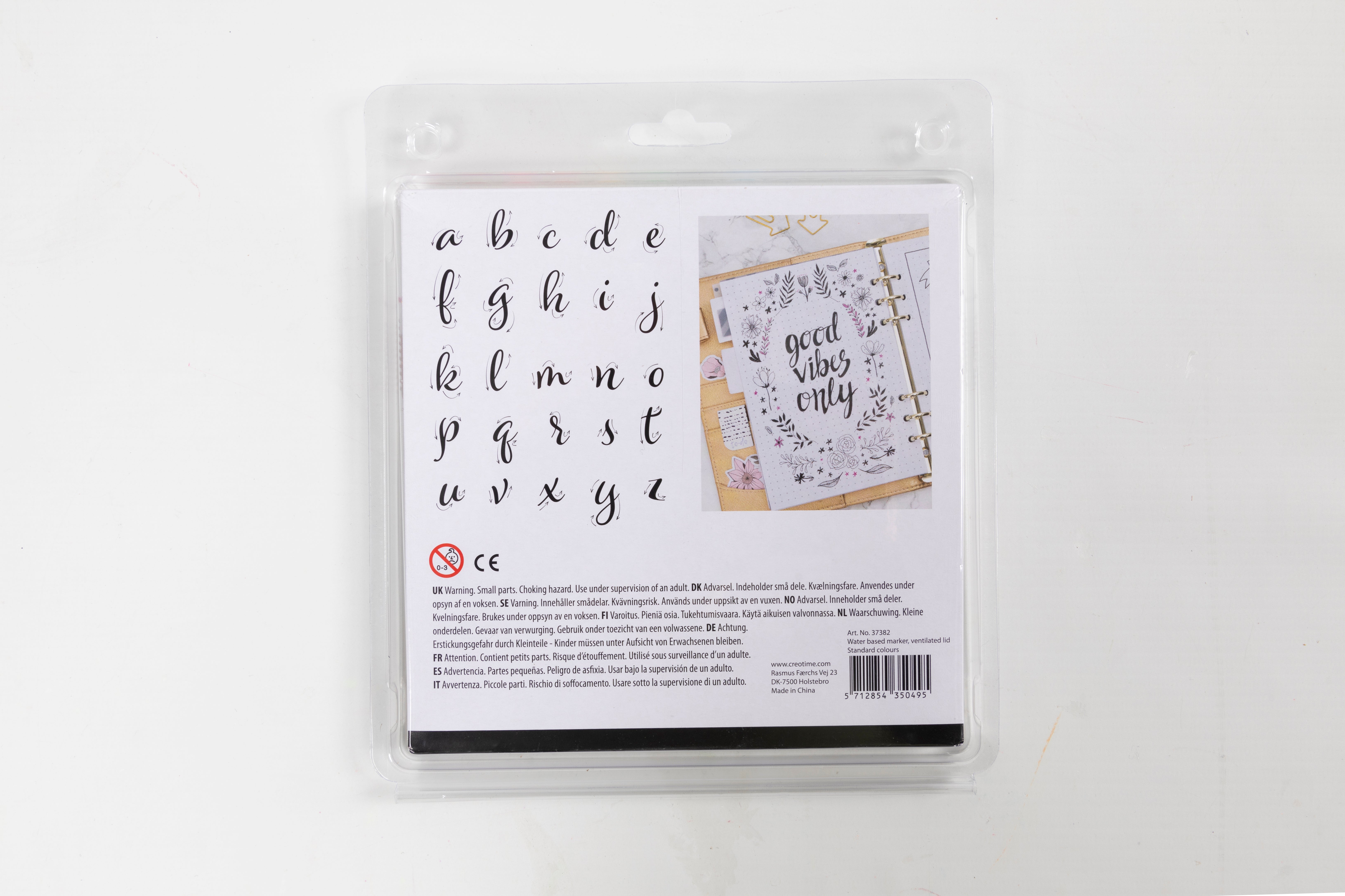 Sketch Marker, standardfarger