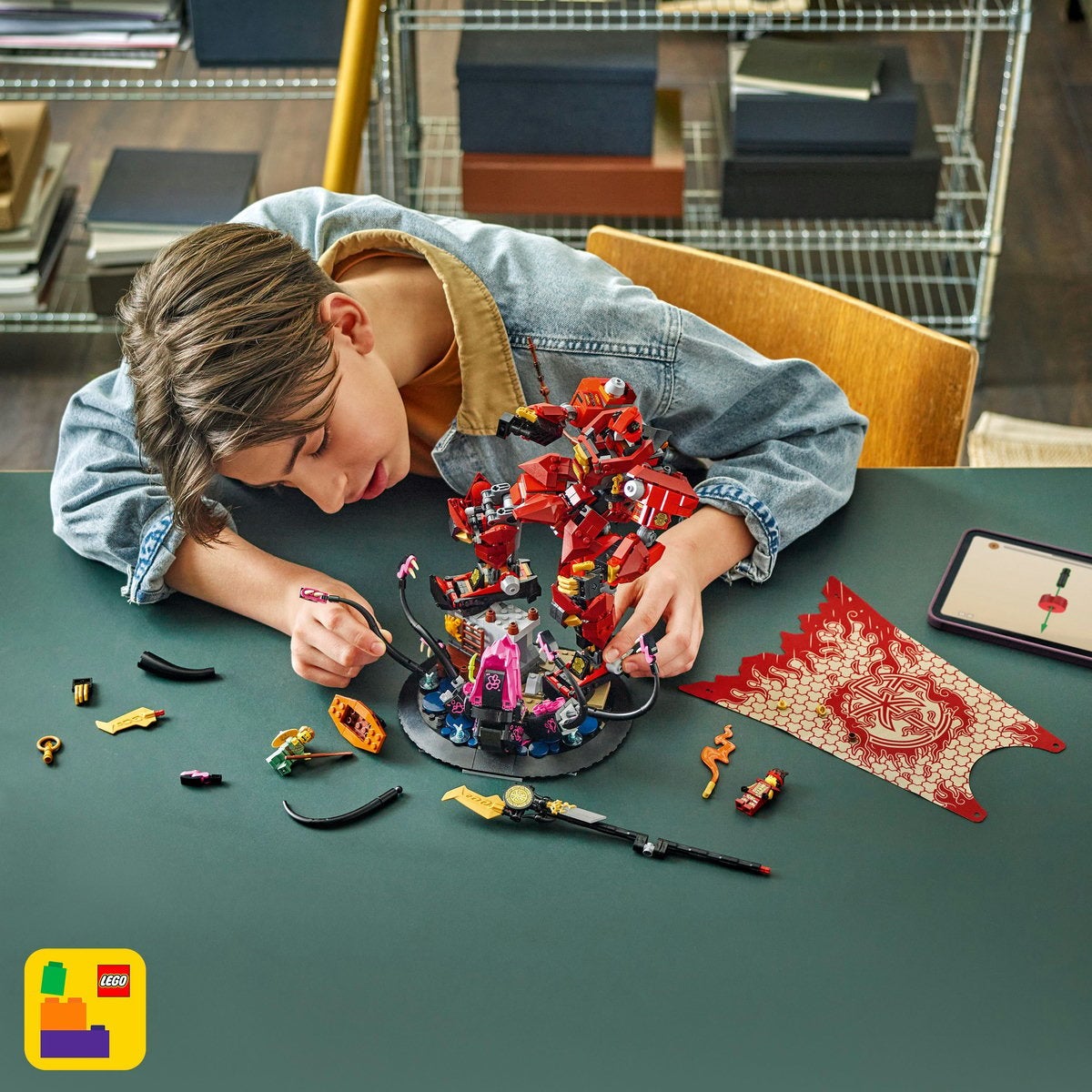 LEGO Ninjago 71846, Ildriddderroboten