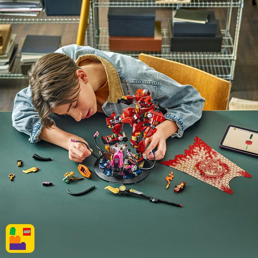 LEGO Ninjago 71846, Ildriddderroboten