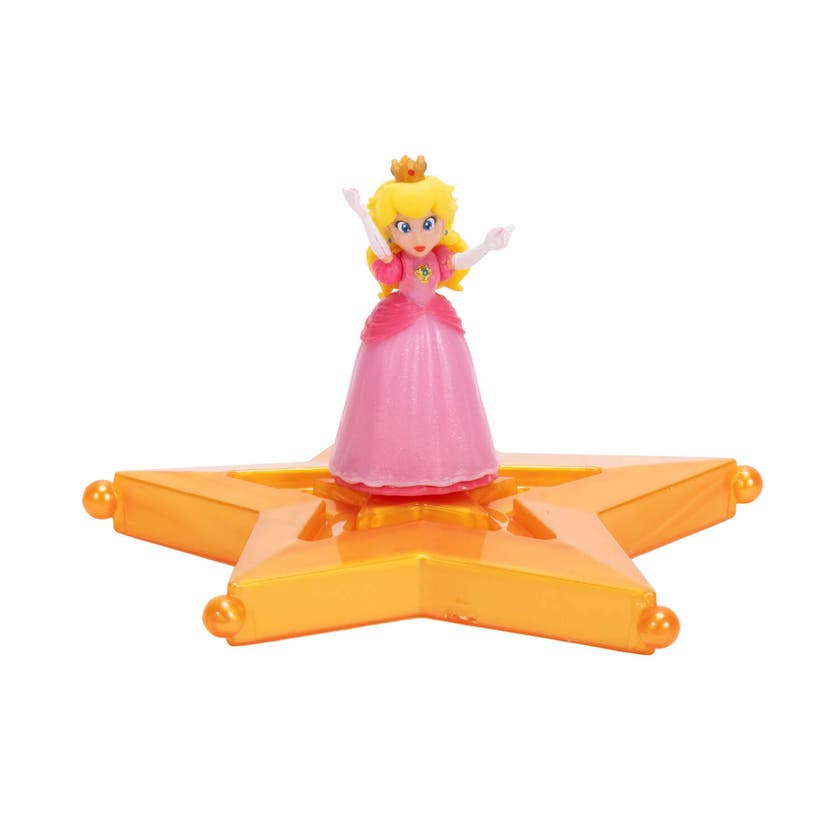 Super Mario Galaxy Movie minifigur 1,5" med stjernetilbehør