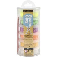 Foam Clay®, Vårfarger, 6X14 Gram