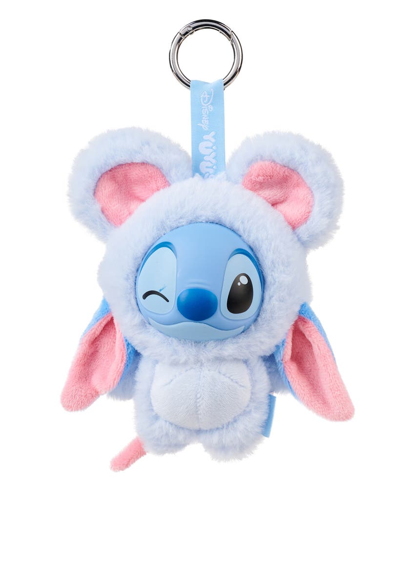 Disney YuYus Stitch Mystery Plush nøkkelring 12 cm