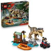 LEGO Jurassic World 76975, Flukt over elven med T. rex