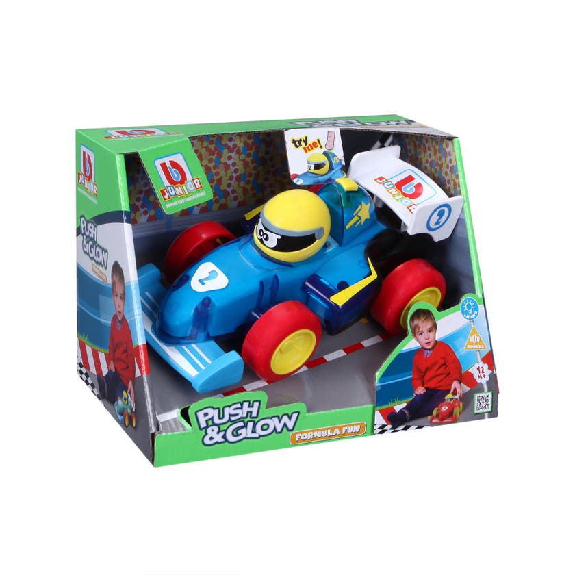 Burago Junior - Push & Glow F1 Car