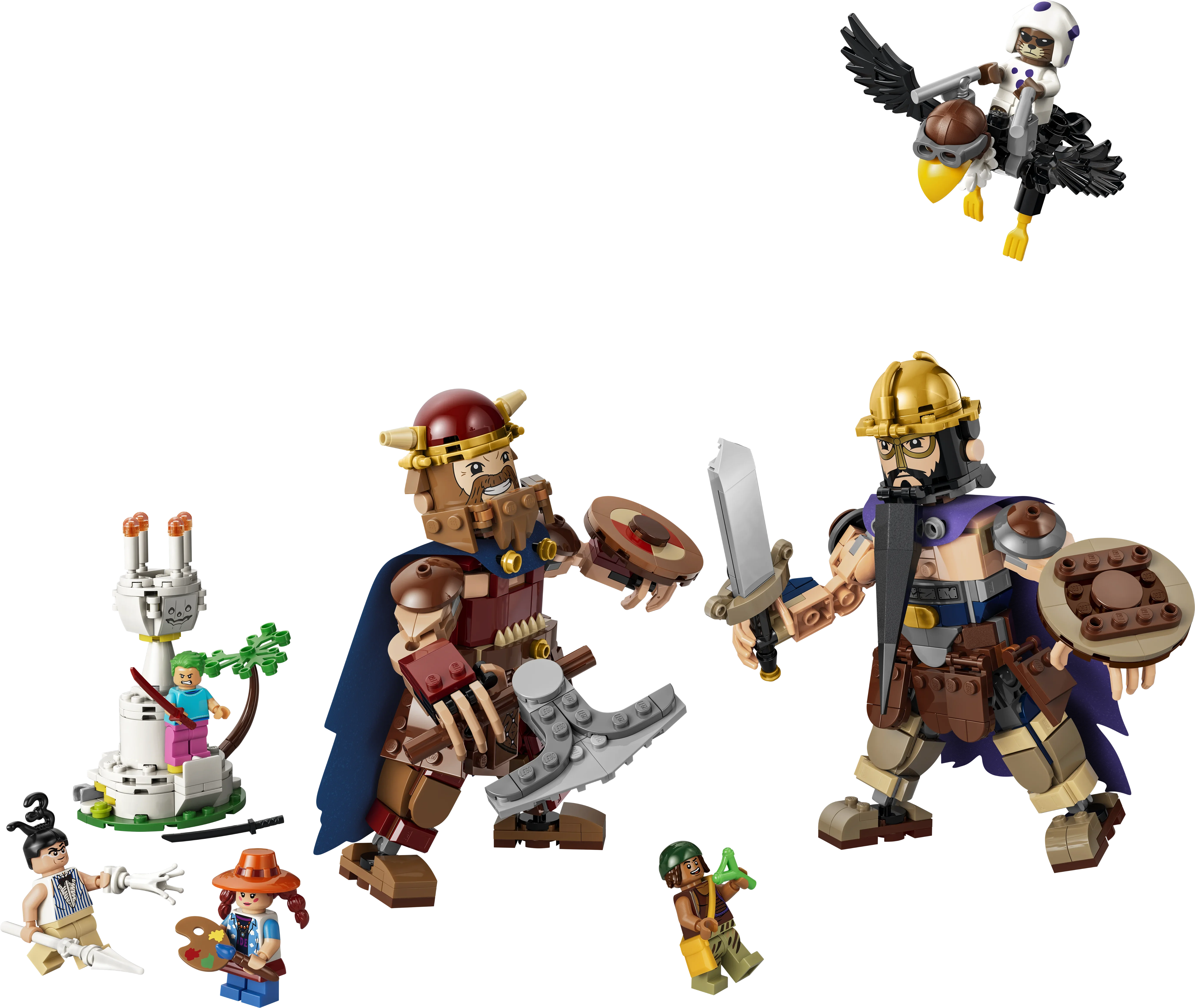 LEGO ONE PIECE, Dorry mot Brogy 75644