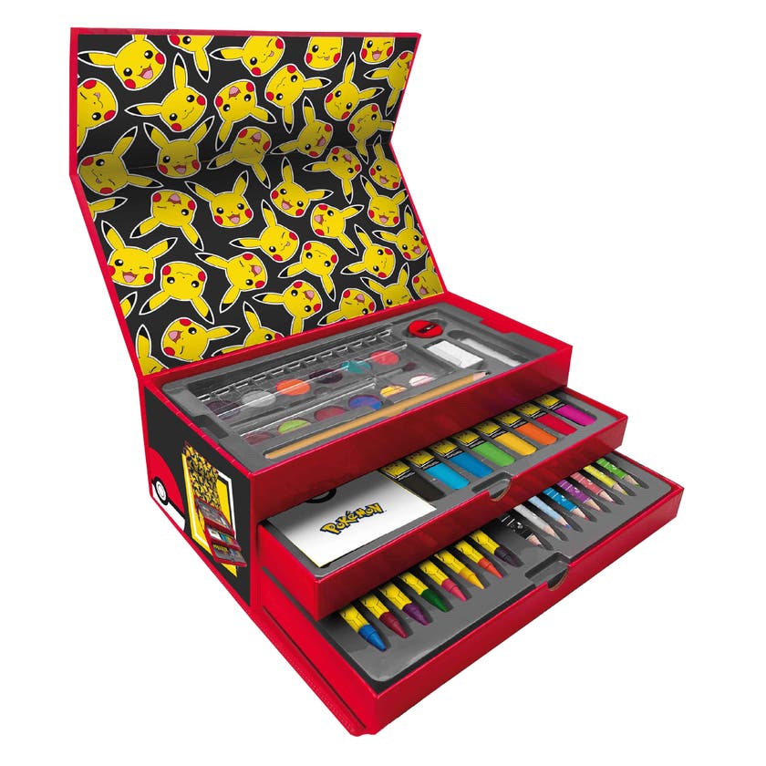 Pokémon Colouring Art Case Malingssett