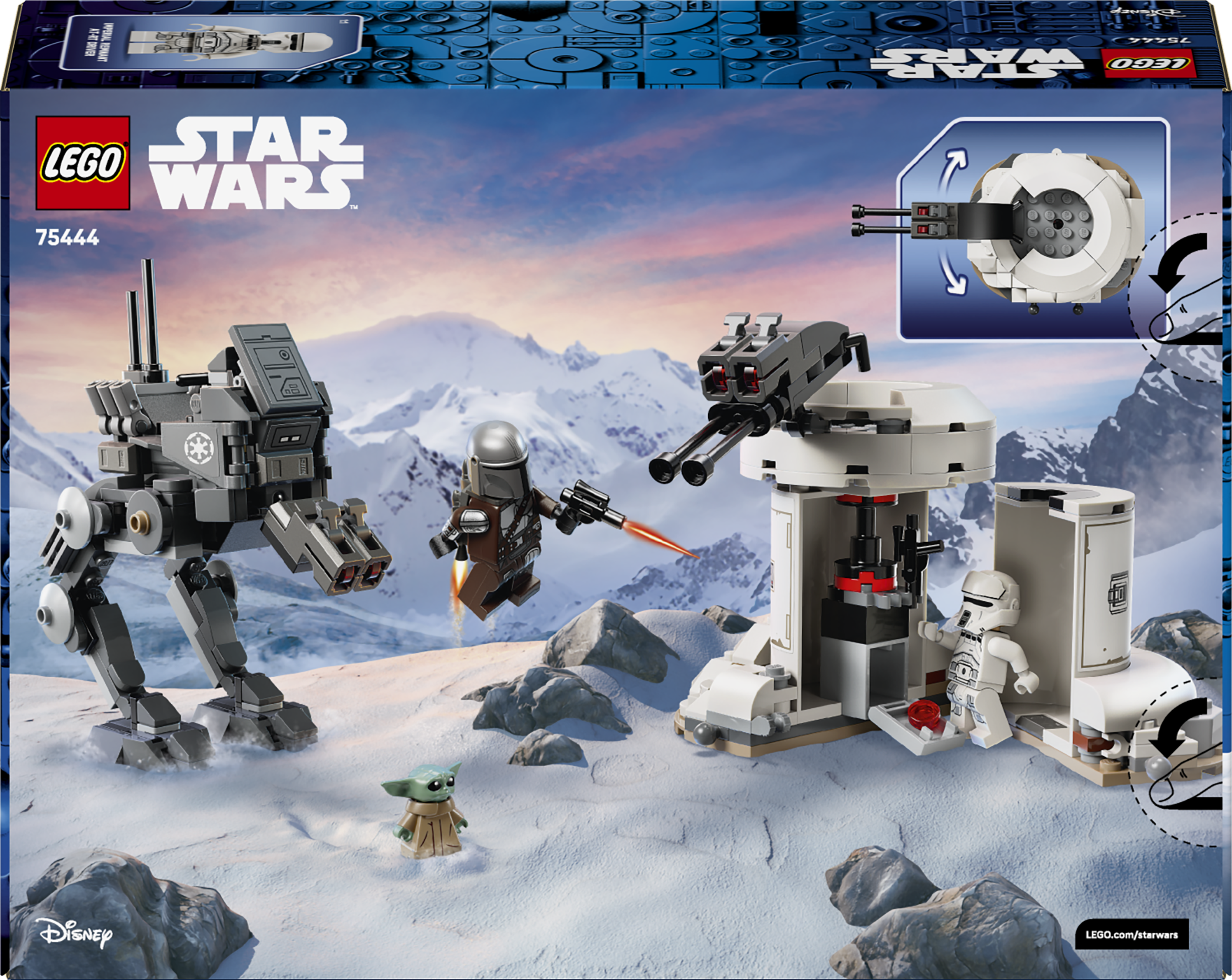 LEGO® Star Wars™ AT-RT™-angrep, lekebyggesett 75444
