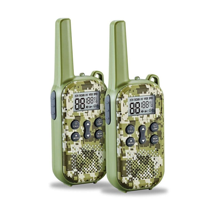 Spy Agent Code Mission, Digitale Walkie Talkies opptil 3 km