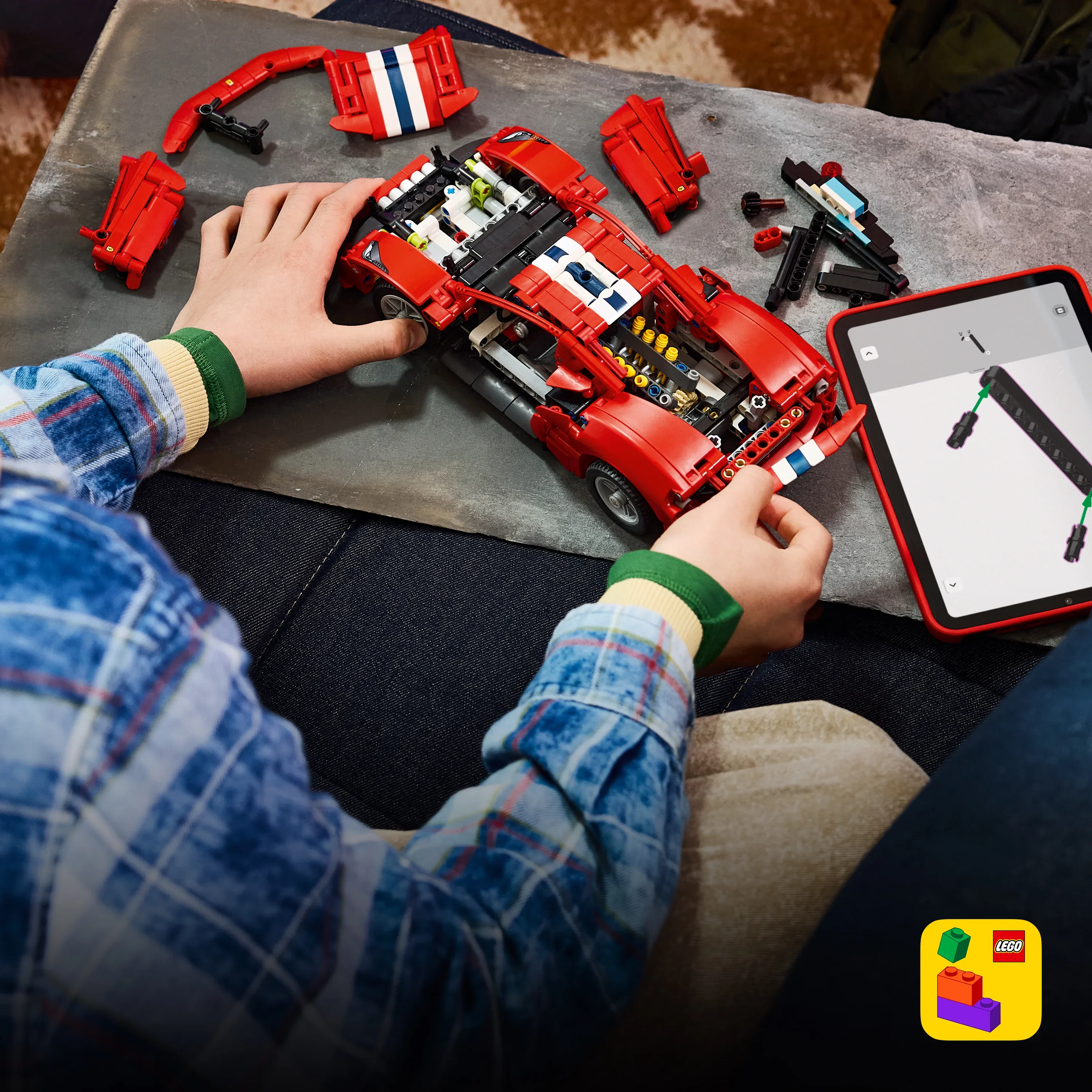 LEGO® Technic Ferrari 488 Pista bil