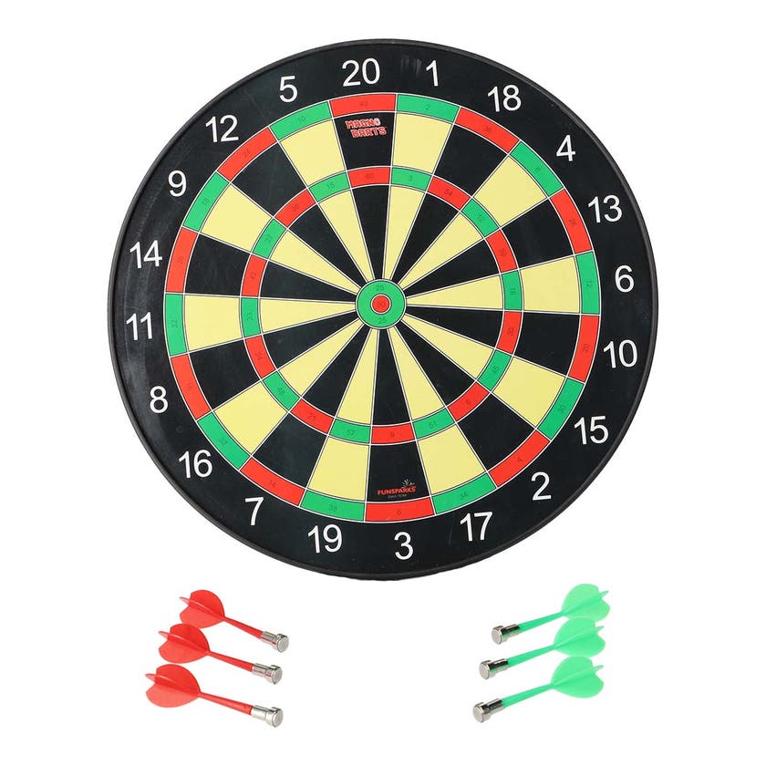 Magnetisk dartskive med 6 piler – Skills