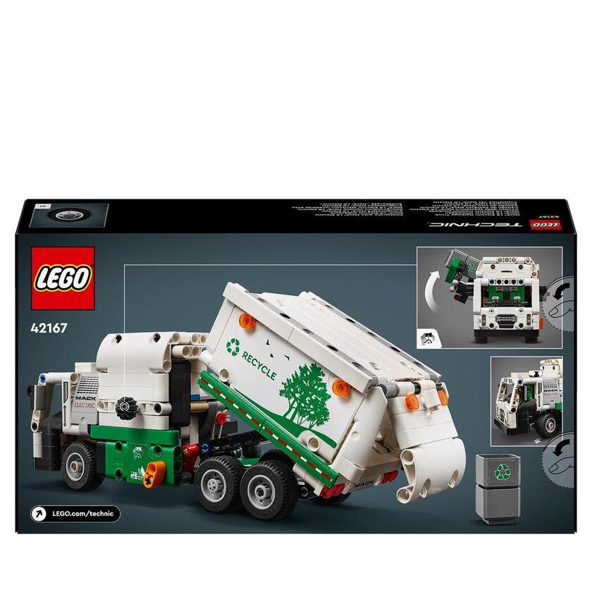 LEGO Technic 42167, Mack® LR Elektrisk tømmebil