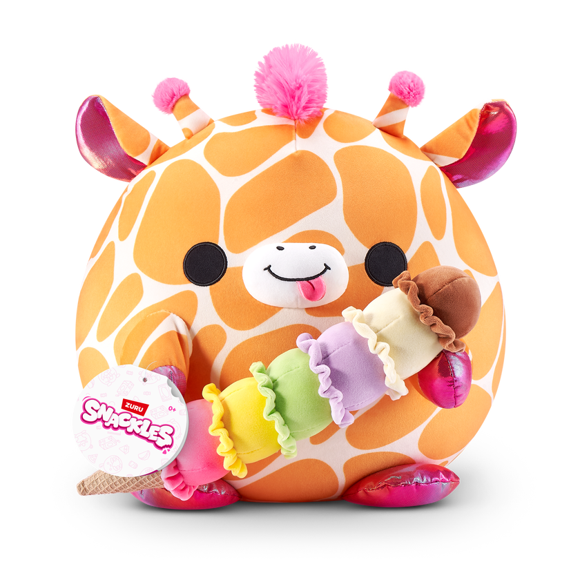 Snackles S1 Core Non Licensed Plush 14"; 16PCS/Dump Bin PDQ