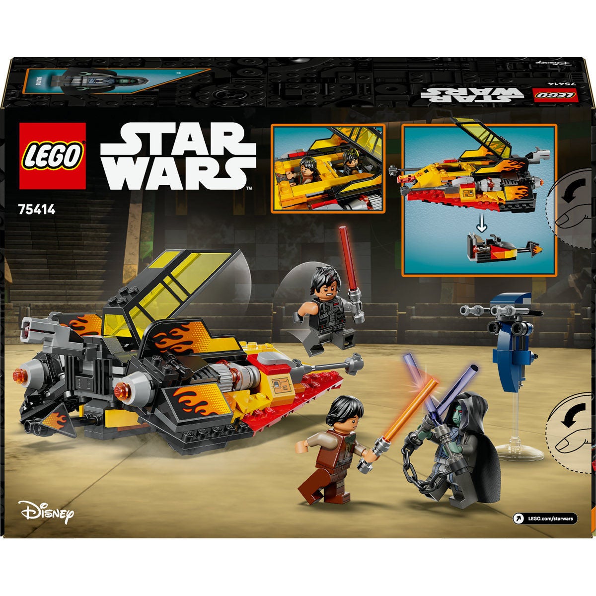 LEGO Star Wars TM 75414, The Force Burner Snowspeeder™