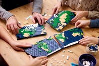 LEGO® Reiseminner. Byggesett med verdenskart 41838