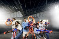 XSHOT Insanity Motorisert Rage Fire Gatling-pistol med stativ
