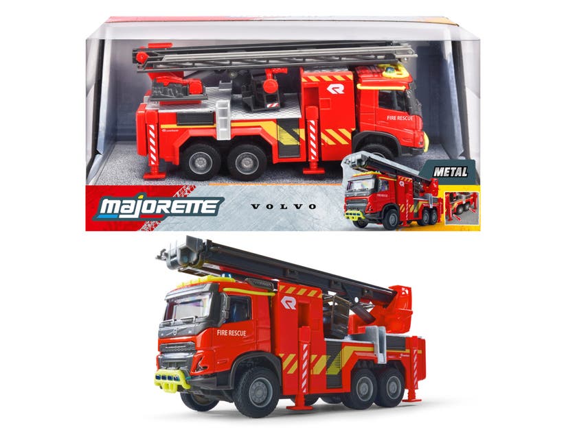Majorette International Volvo FMX Truck Fire Engine
