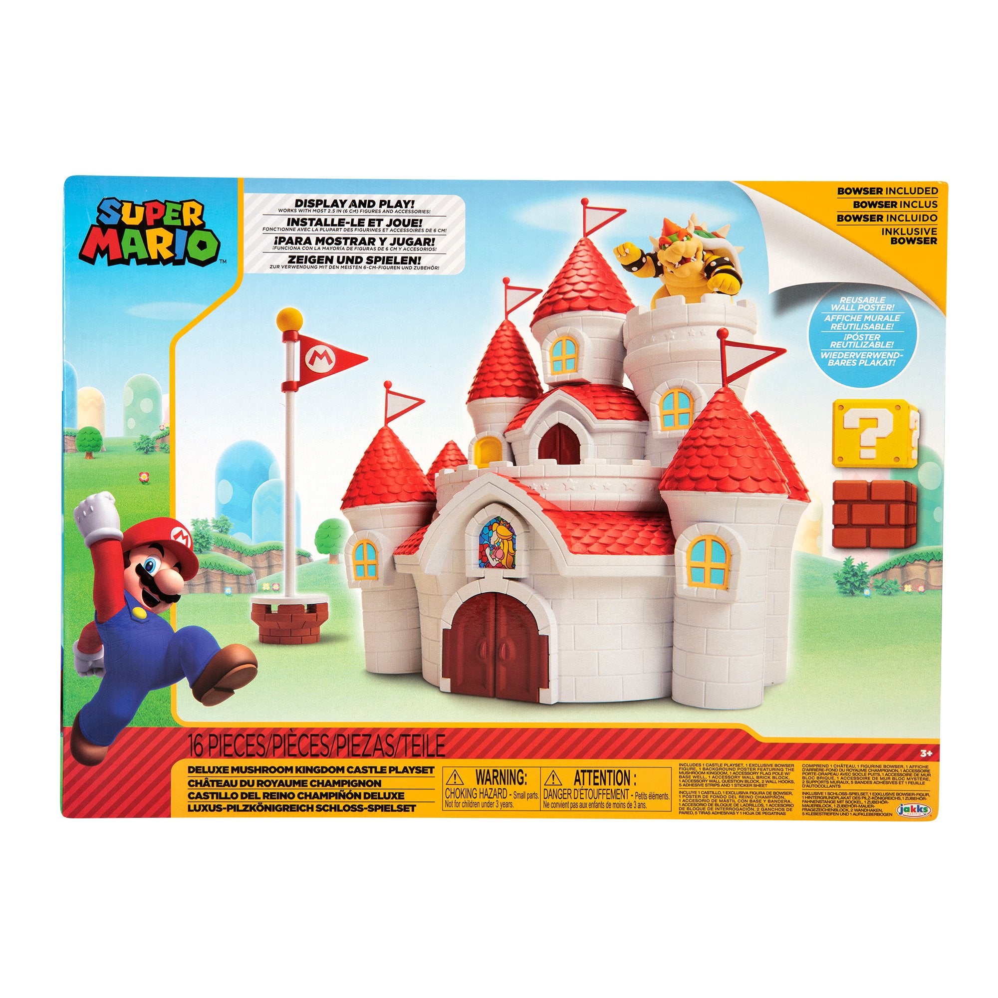 Super Mario, Lekesett Deluxe Mushroom Kingdom Slott