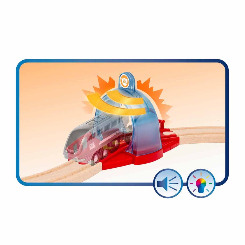 BRIO 33976, Redningsaksjon Tunnelfartøysett Smart Tech Lyd