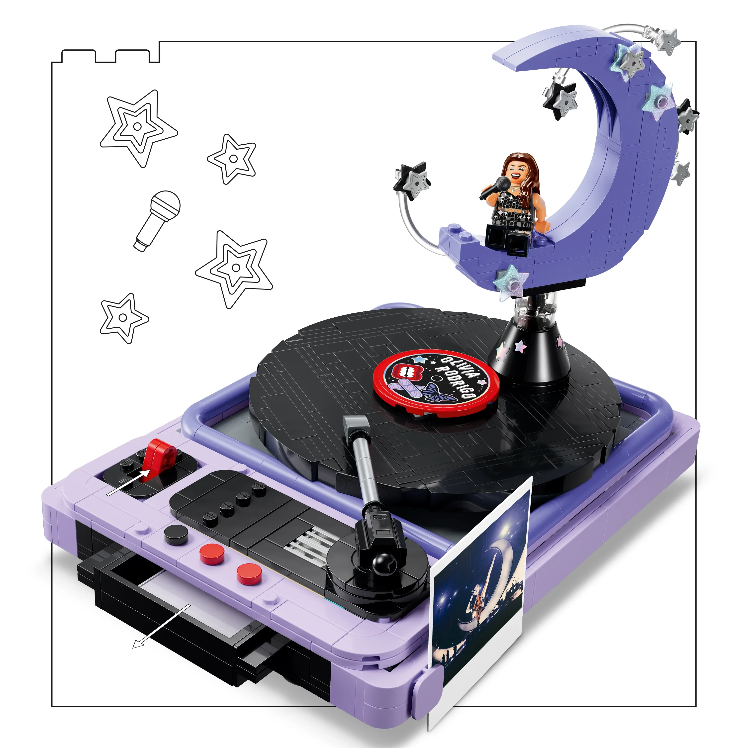 LEGO® Olivia Rodrigo konsertmåne 43029