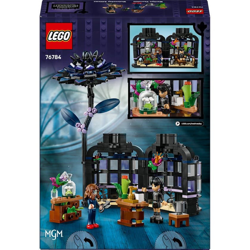 LEGO Wednesday 76784, Svart dahlia