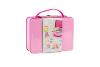 Plus-Plus BIG 3D Byggesett 70 deler i metallboks (Pastell)