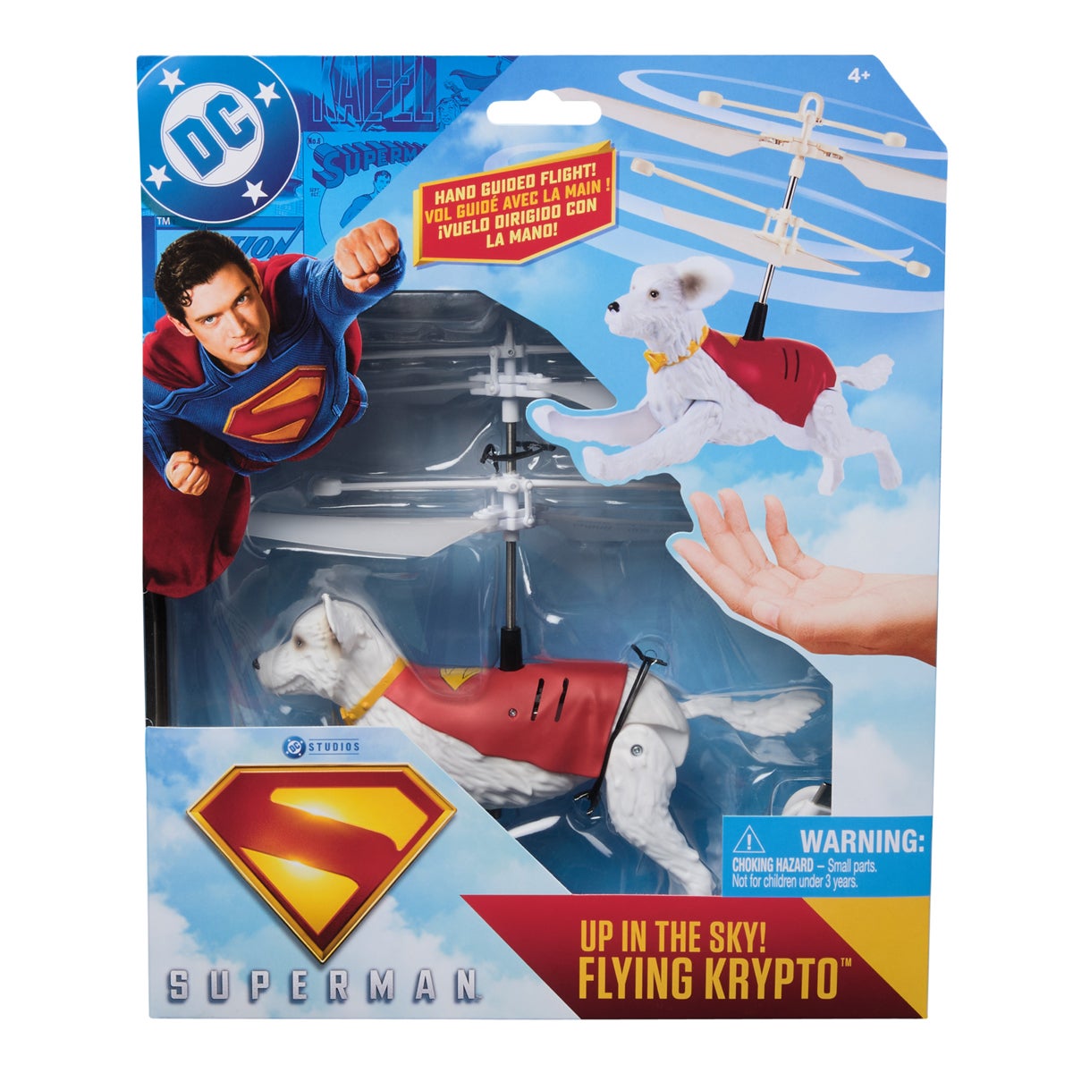Superman Film Flygende Krypto 19 cm