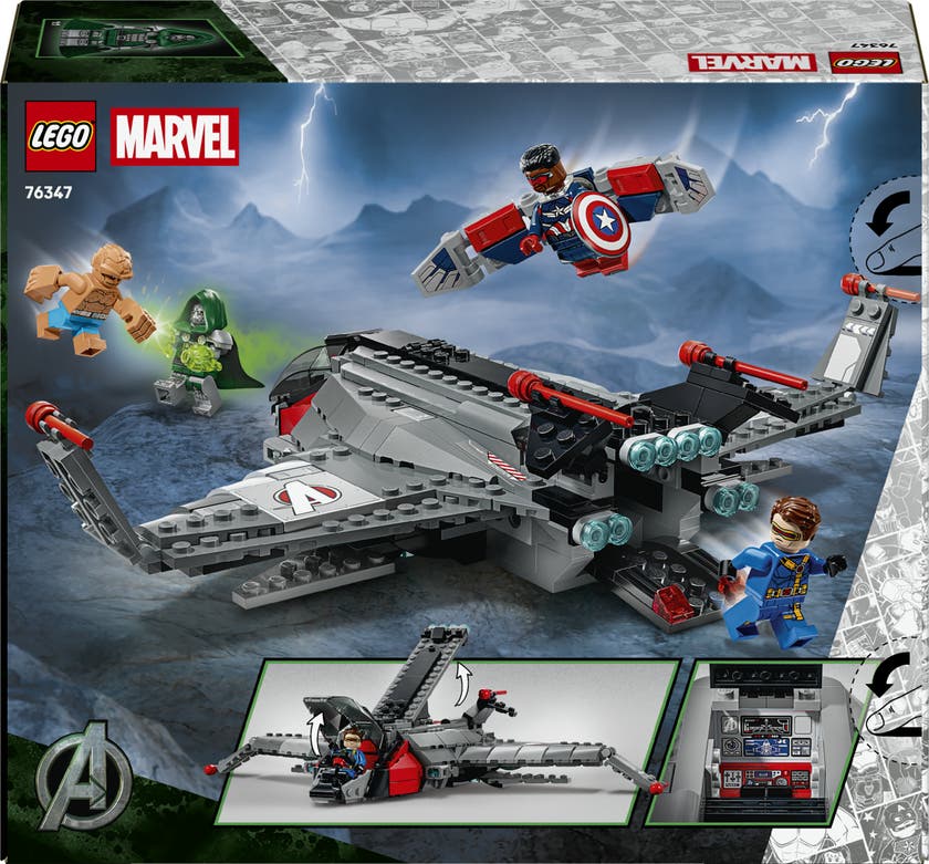 LEGO® Marvel Avengers Doomsday Quinjet 76347