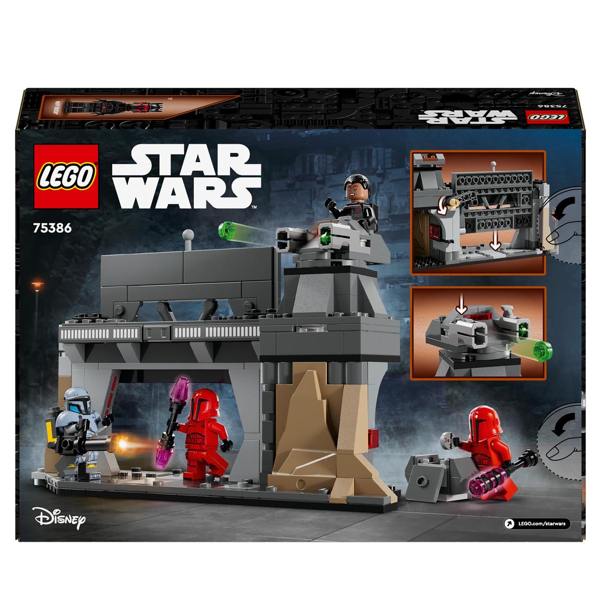 LEGO Star Wars 75386, Paz Vizsla og Moff Gideon-kamp