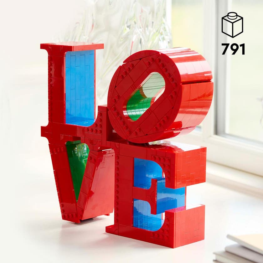 LEGO ART 31214, LOVE