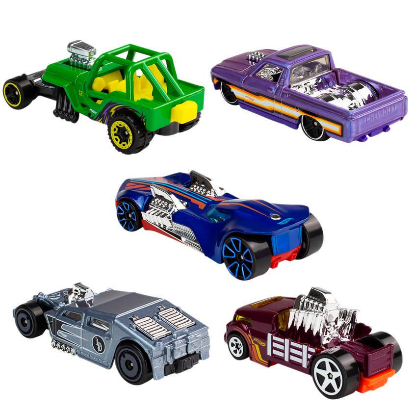 Hot Wheels, Basic 5-pakning Biler