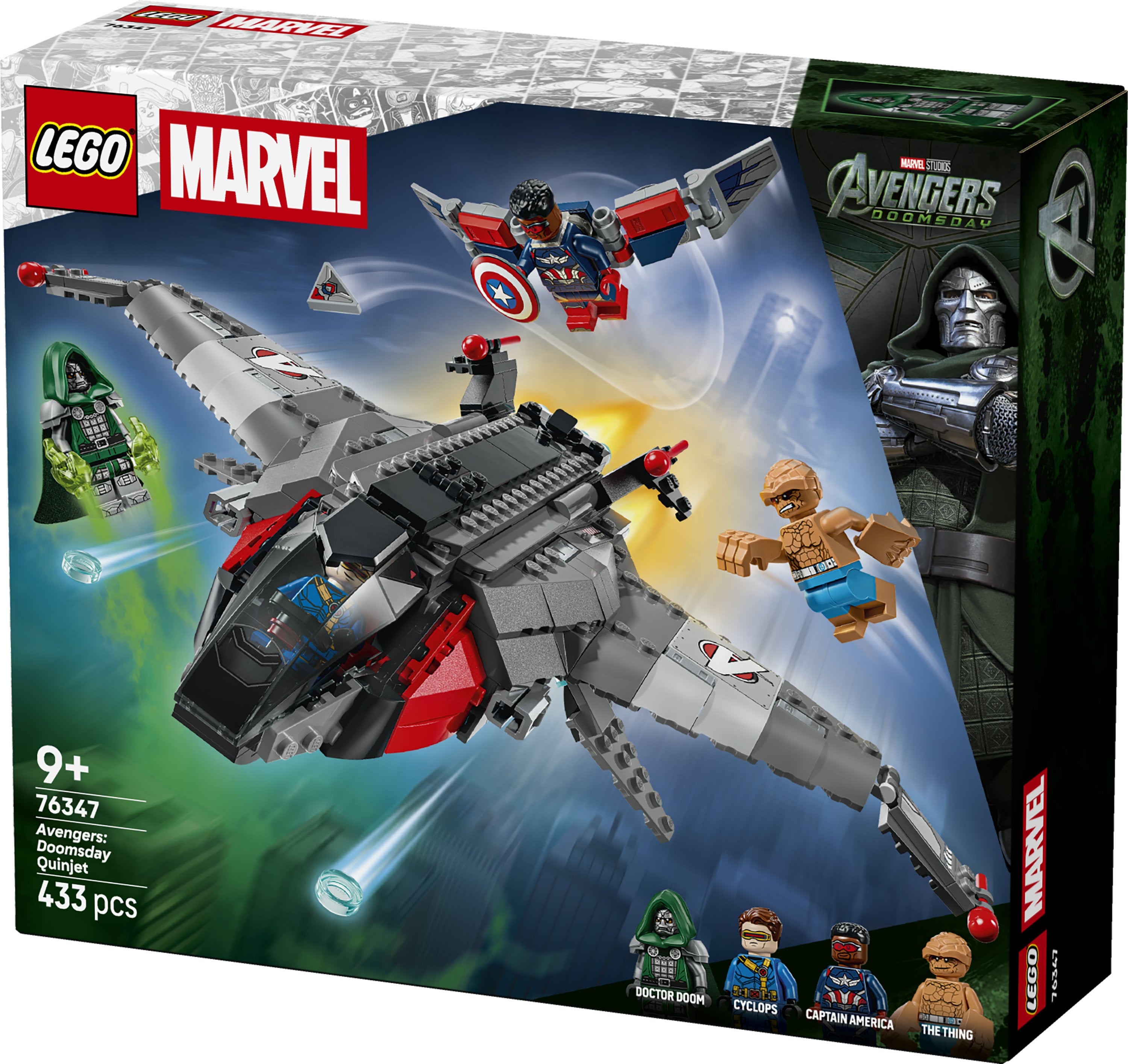 LEGO® Marvel Avengers Doomsday Quinjet 76347