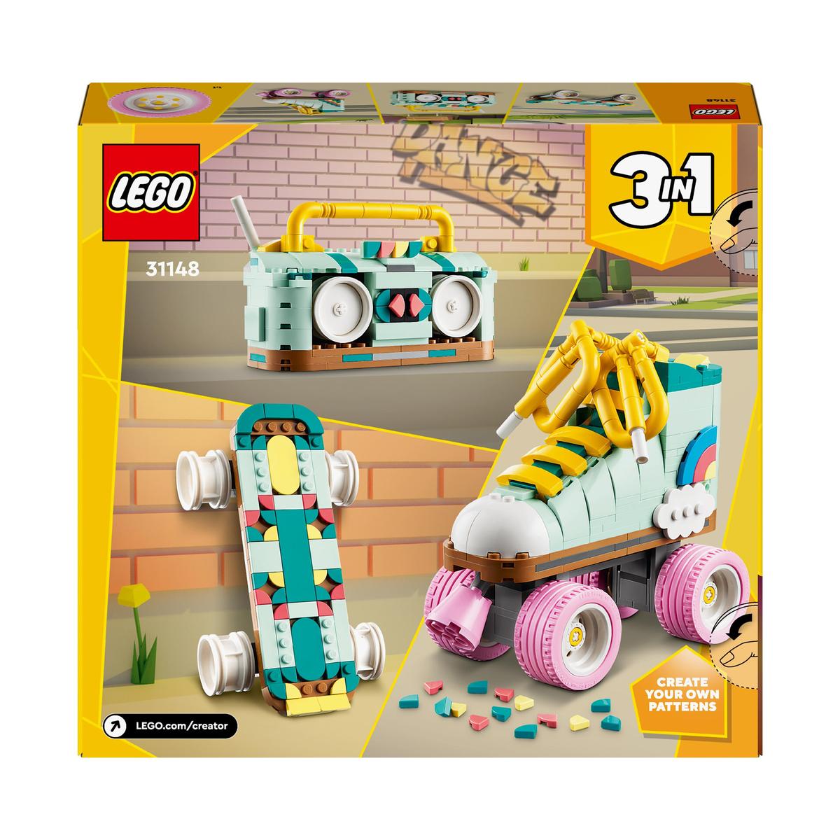 LEGO Creator 31148, Retrorulleskøyte
