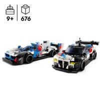 LEGO 76922, BMW M4 GT3 og BMW M Hybrid V8 racerbiler