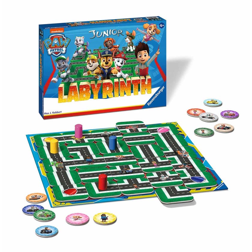 Ravensburger, Paw Patrol, Junior Labyrint SV/DA/NO/FI/