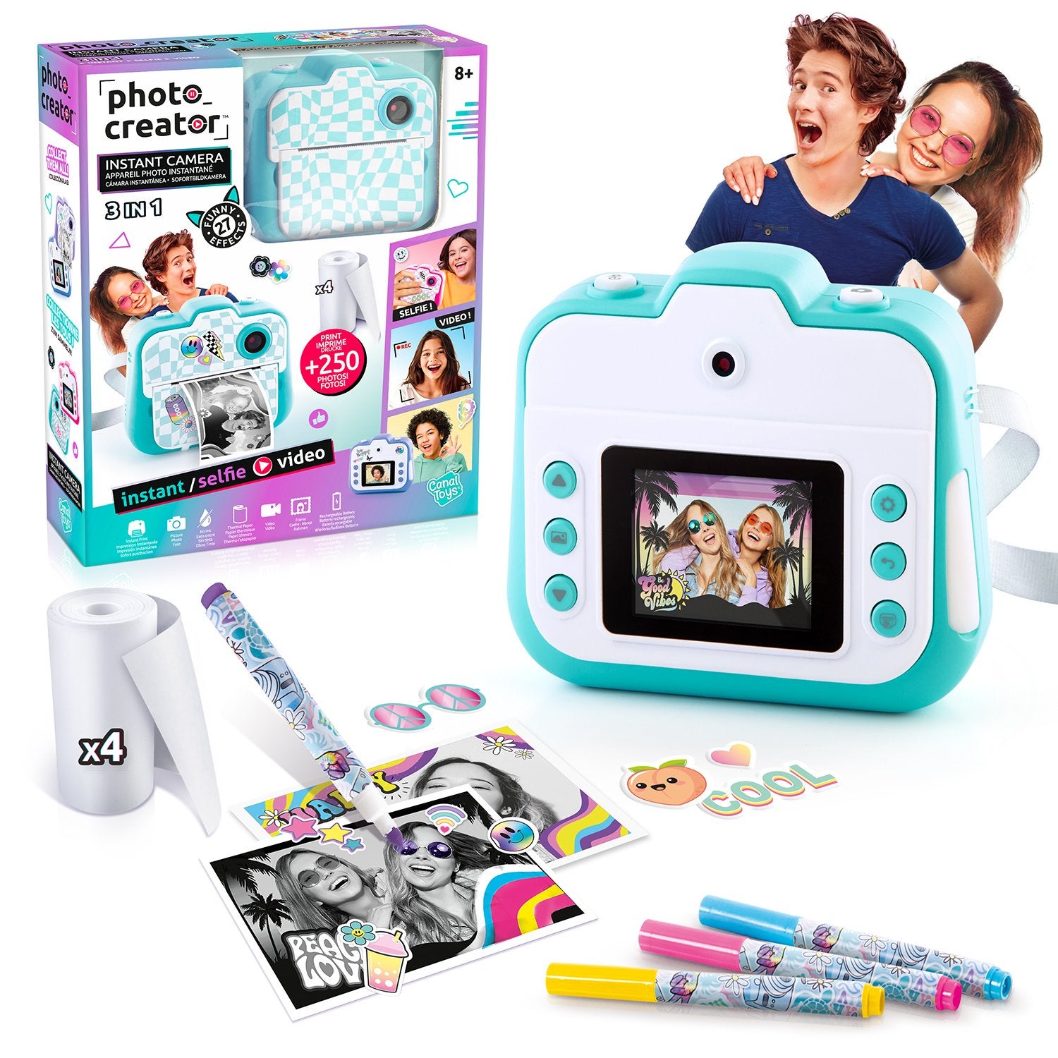 CREATOR Instant Camera Turkis