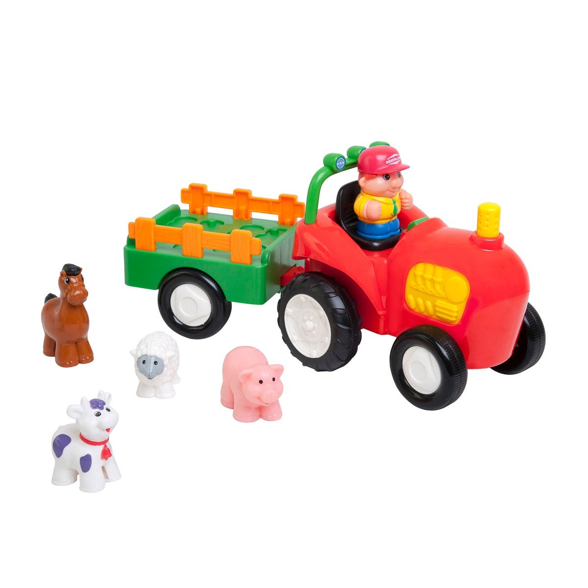 KID, Traktor med tilhenger og gårdsdyr