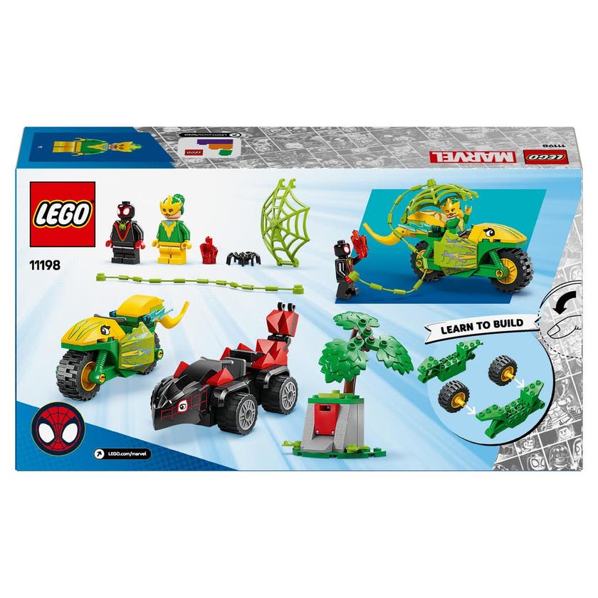 LEGO Spidey 11198, Spins og Electros jakt med dinosaurkjøretøy
