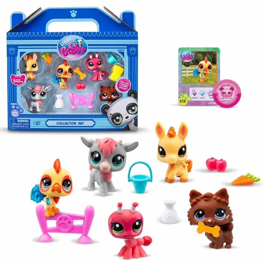 Littlest Petshop, Farm Besties Samlerpakke med 5 stk