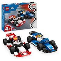 LEGO City Formel 1 60464, F1® Williams Racing & Haas F1® racerbiler