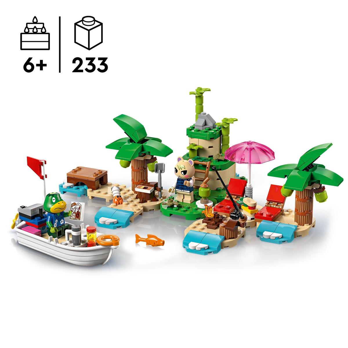 LEGO Animal Crossing 77048, Båttur til øya med Kapp'n