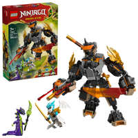 LEGO NINJAGO Cole's Mission Mech & Dragon Zane 71854